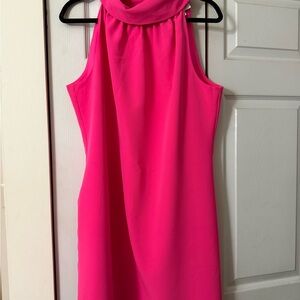 Sail to Sable Vibrant Pink Mini Dress